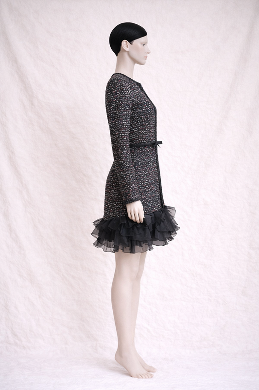 Robe en tweed Giambattista Valli neuve