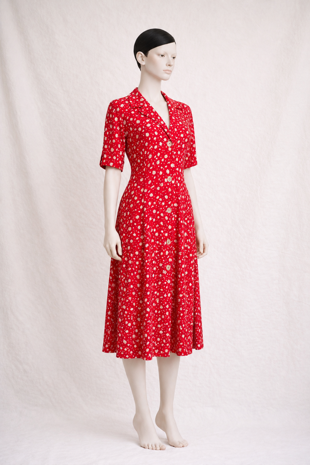 Robe d'été en coton fleuri Givenchy En Plus vintage