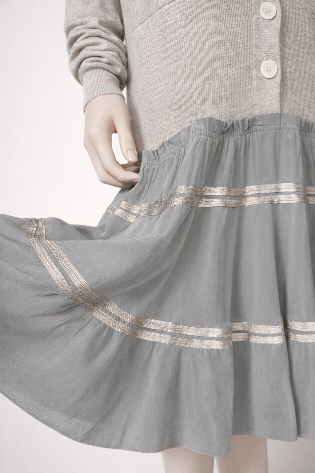 Robe cardigan Marc by Marc Jacobs en laine et soie
