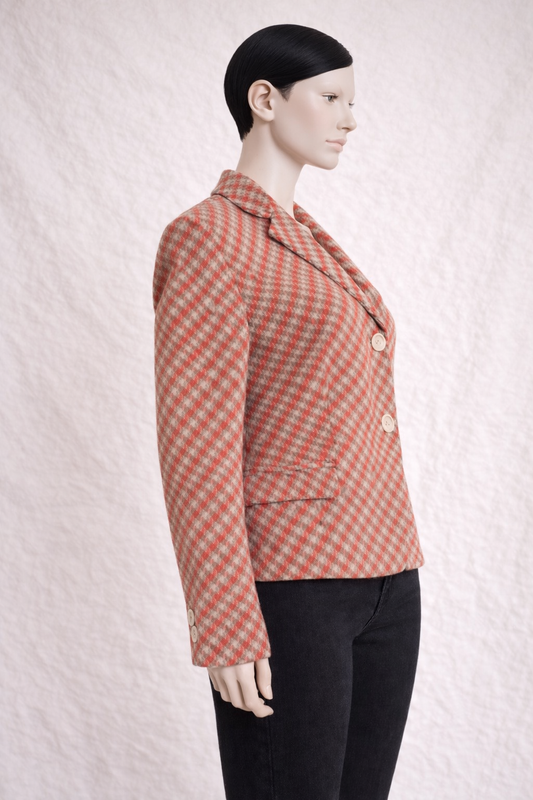 Vintage Cerruti 1881 Blazer in Wool and Mohair Circa 1980s