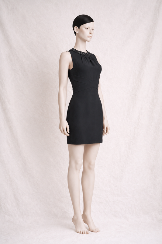 Black Mini Dress La Perla Collezione