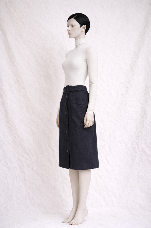 Jupe en laine Kl by Karl Lagerfeld vintage authentique