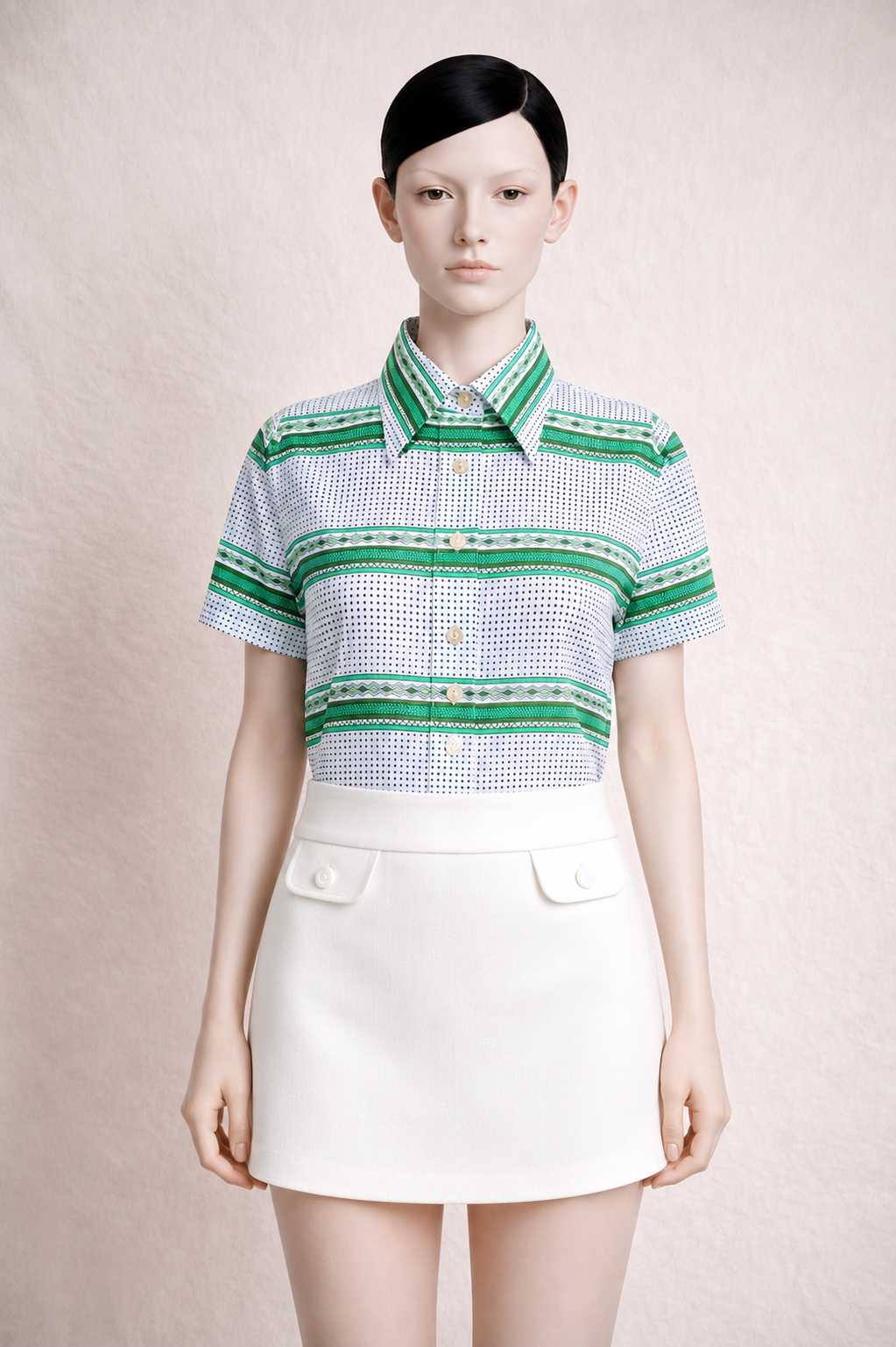 Chemise en coton Pierre Cardin vintage authentique neuve