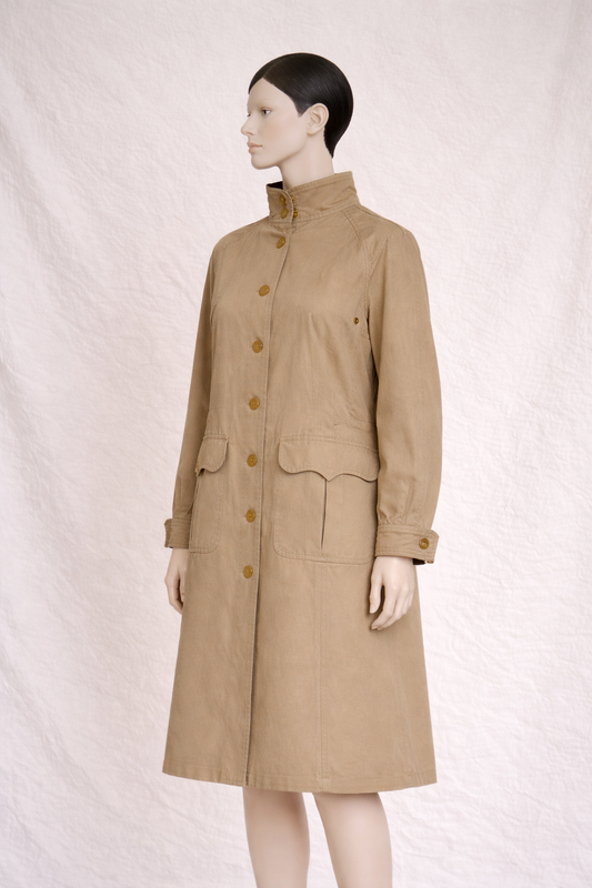 Authentic Vintage Courrèges Paris Hyperbole Iconic Trench Coat