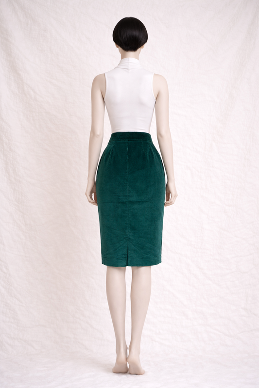 Vintage corduroy skirt Yves Saint Laurent vintage