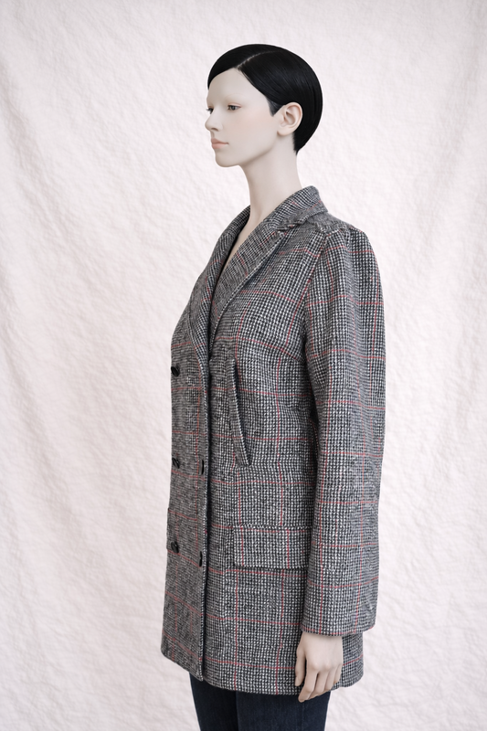 Authentic Vanessa Seward coat in tweed wool