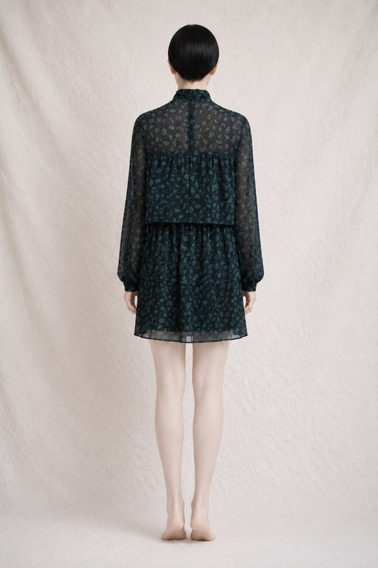 Short wool and silk dress Vanessa Seward
