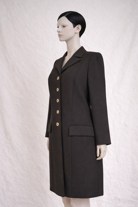 Coat - dress in wool Givenchy – Authentic vintage selection