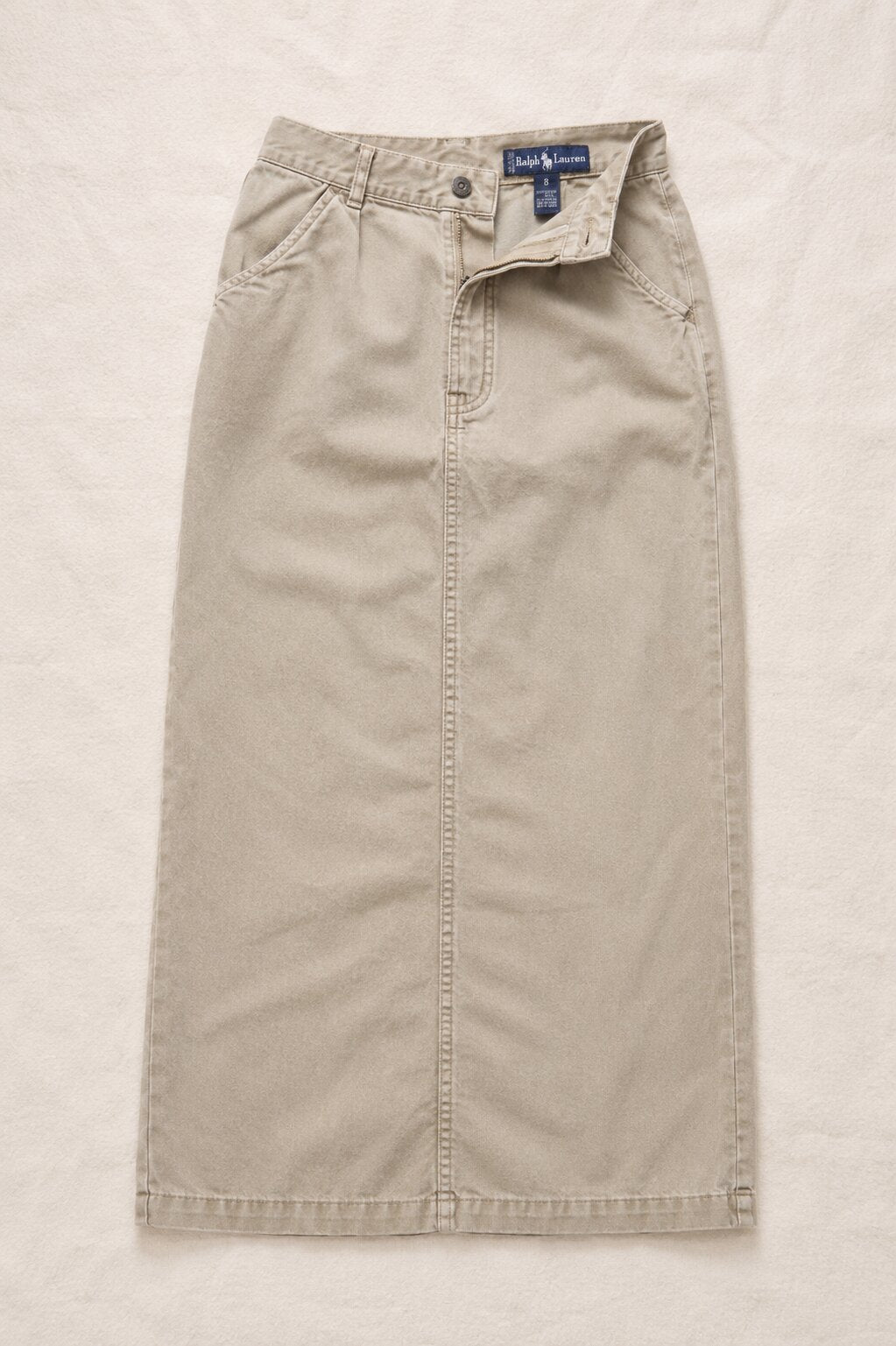 Jupe Longue en Jean Vintage Authentique Ralph Lauren