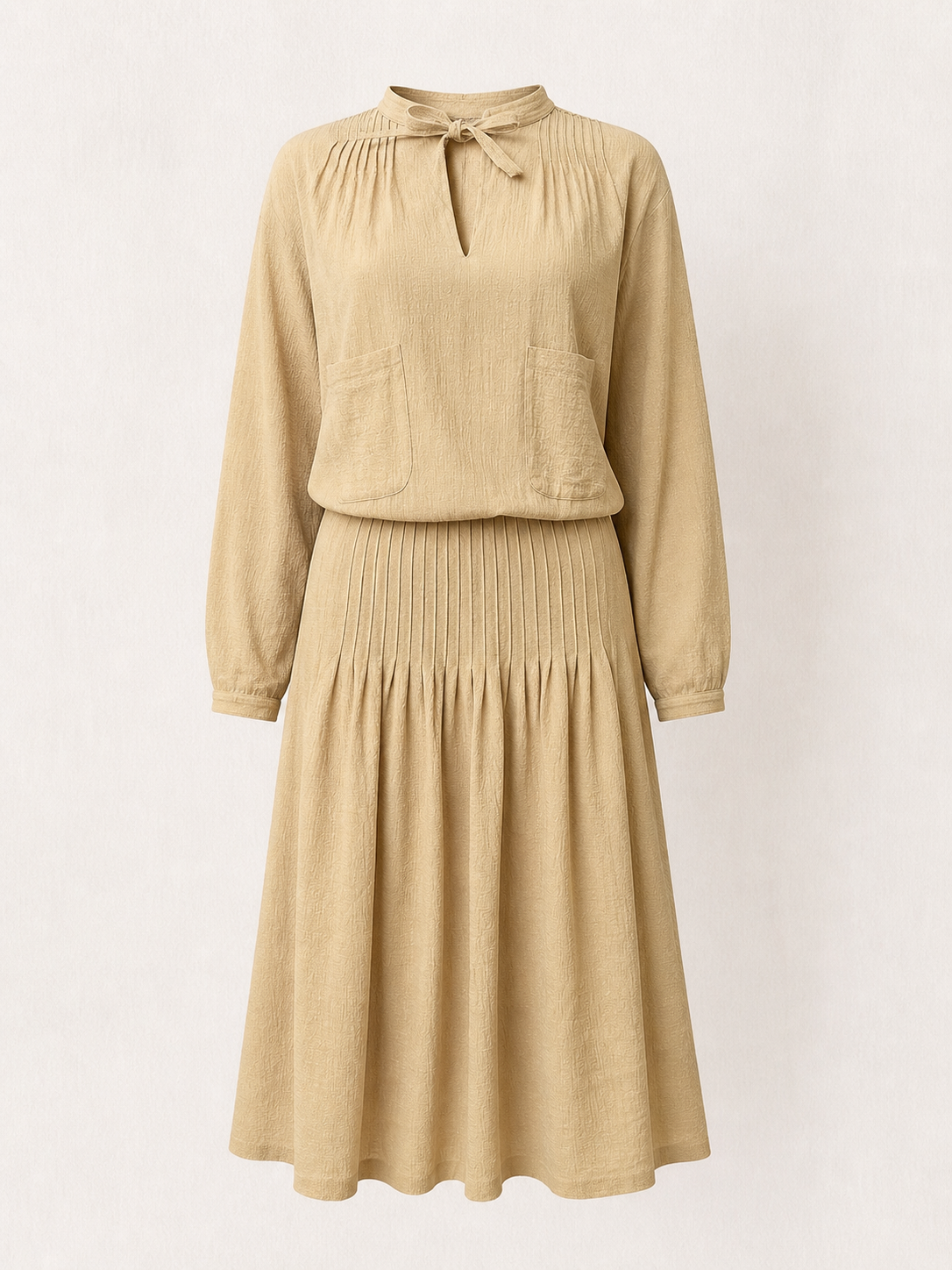 Robe longue bohème Cacharel Paris vintage des années 70