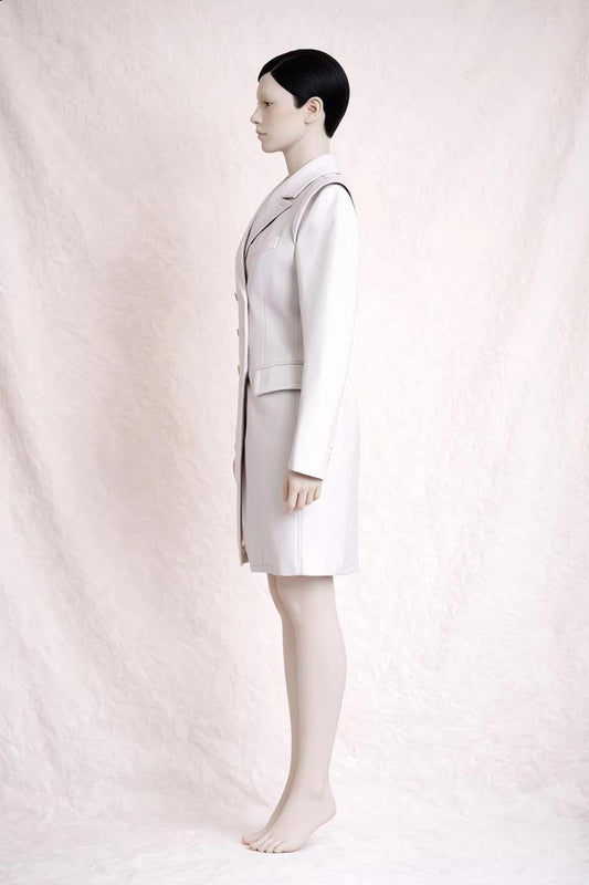 Authentic Ann Demeulemeester Tailored Coat in Wool