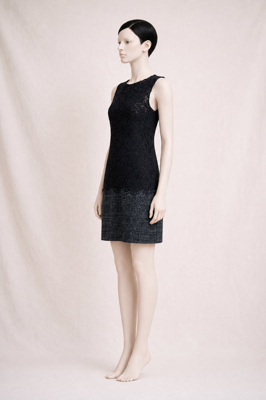 Authentic vintage black lace Dolce & Gabbana dress