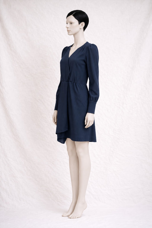 Sonia Rykiel Vintage Authentic Black Wool Dress