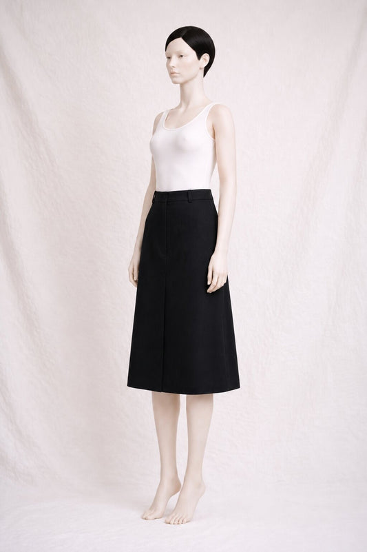Givenchy Vintage Authentic Black Wool Skirt