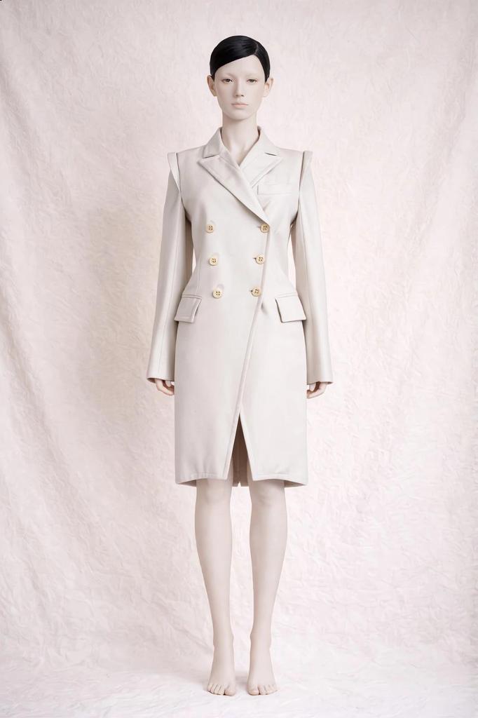 Manteau tailleur authentique Ann Demeulemeester en laine