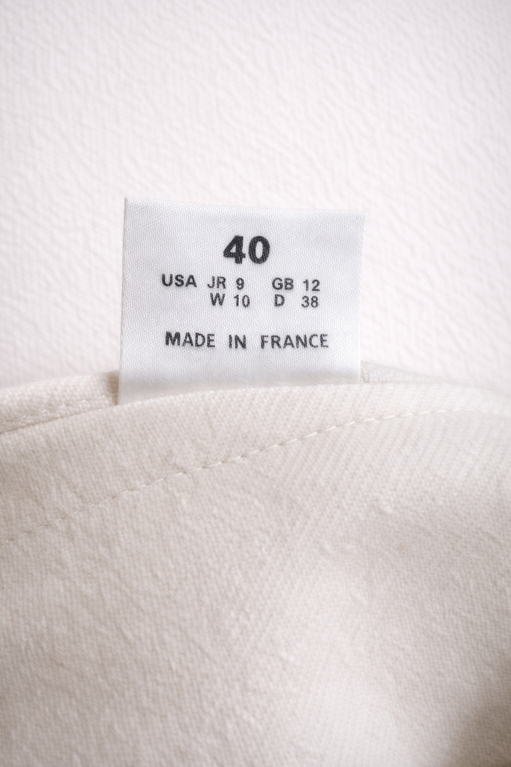 Chemise en laine blanch Guy Laroche vintage
