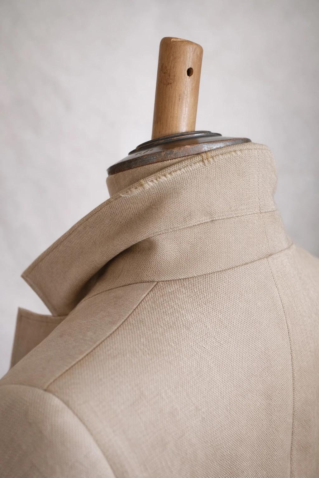 Veste tailleur authentique Christian Dior Boutique en laine et cachemire beige