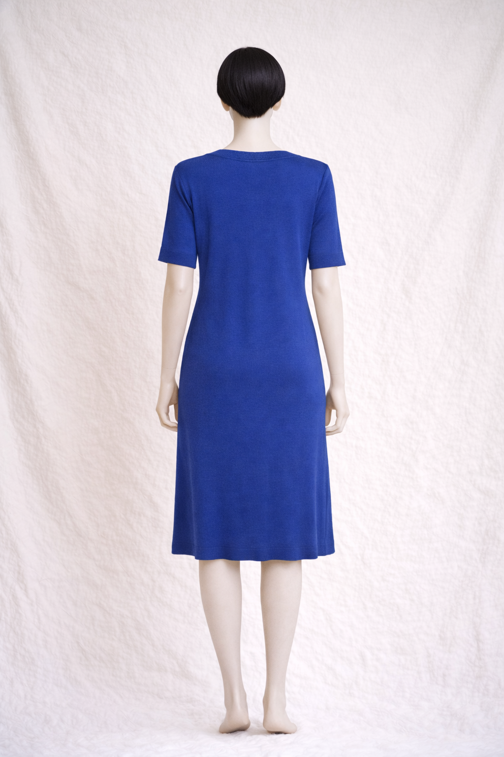 Robe Yves Saint Laurent  couleur bleu cobalt vintage authentique