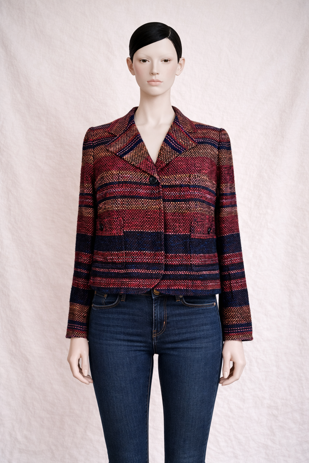 Blazer en tweed Sonia Rykiel authentique