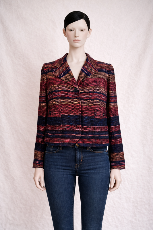 Blazer en tweed Sonia Rykiel authentique