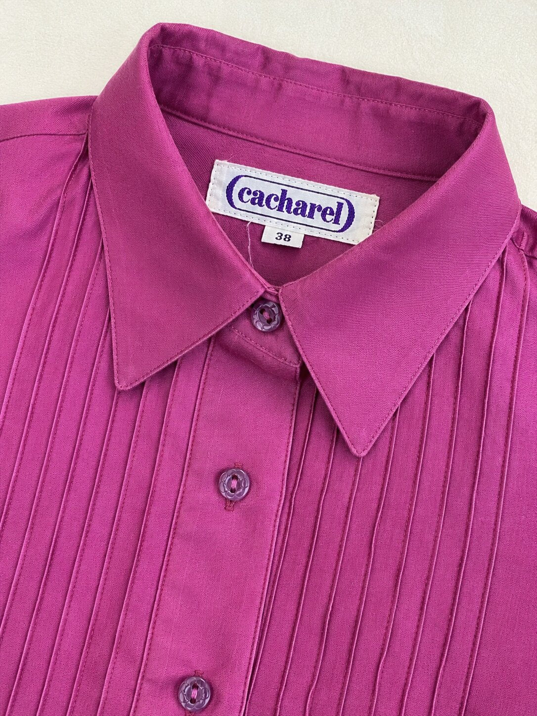 Authentic Cacharel Paris vintage shirt dress