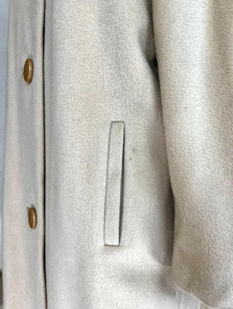 Manteau Forstmann en laine de chameau vintage