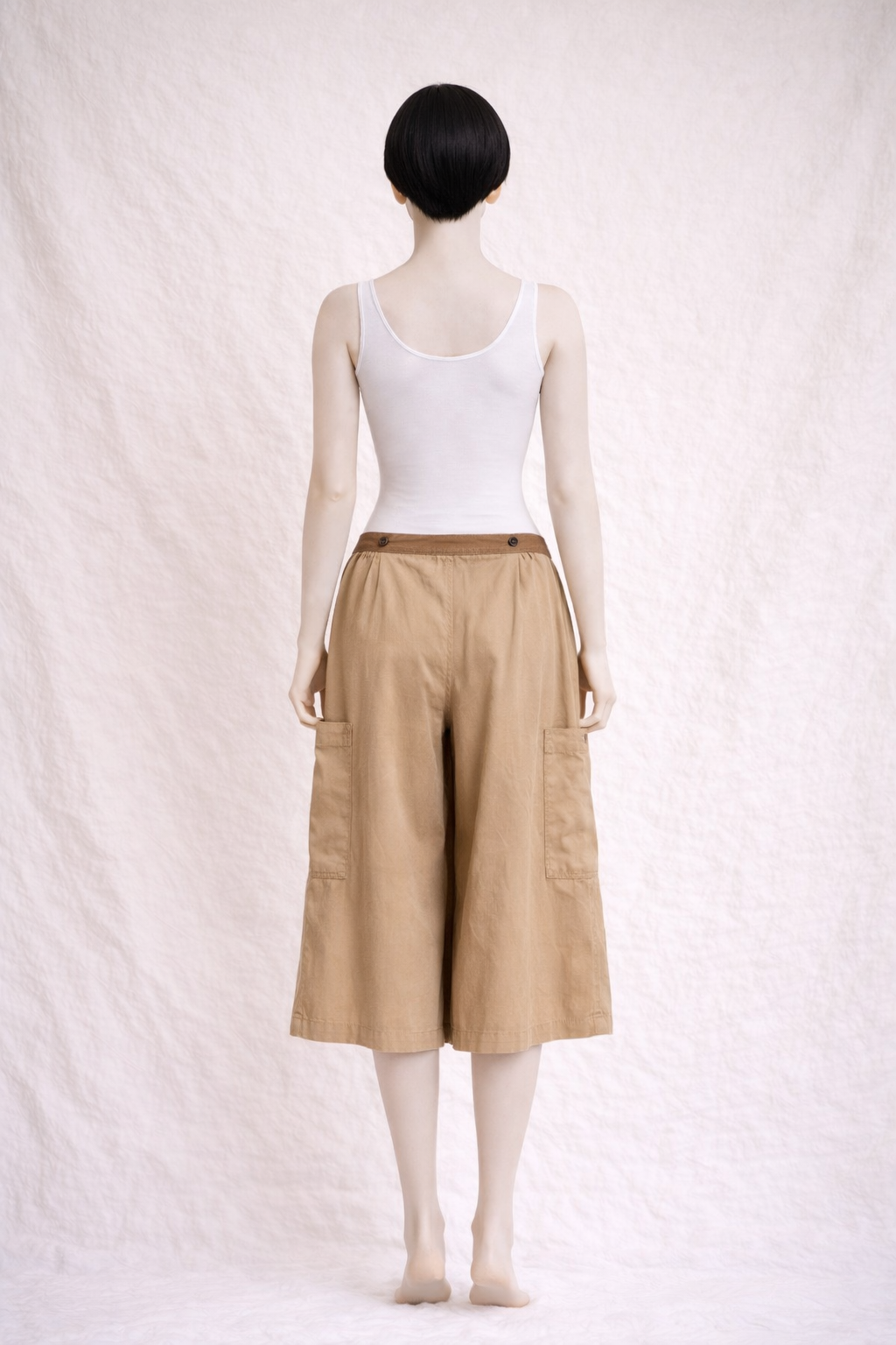 Jupe-culotte vintage safari MC Douglas Paris
