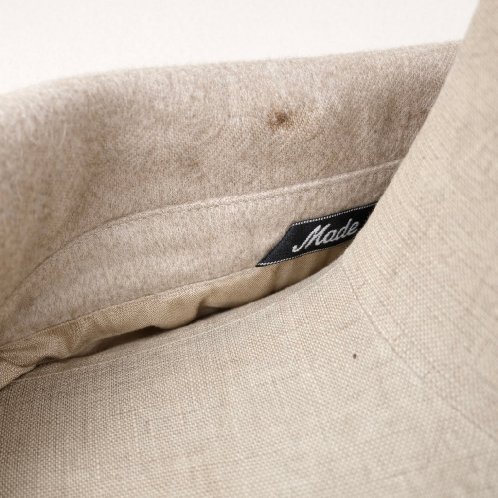 Blazer authentique Valentino Miss V en cachemire beige vintage