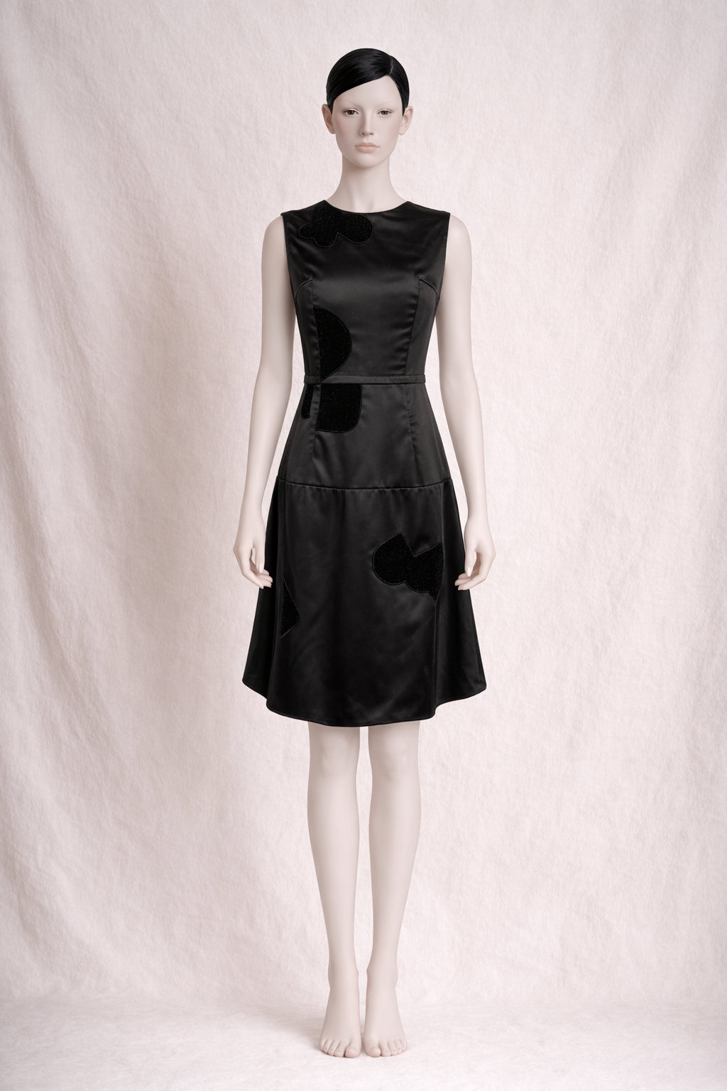Robe de soirée en soie noir Lanvin neuve