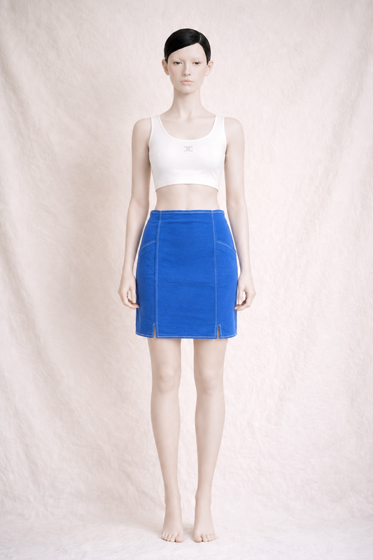 Authentic Courrèges Paris vintage mini skirt