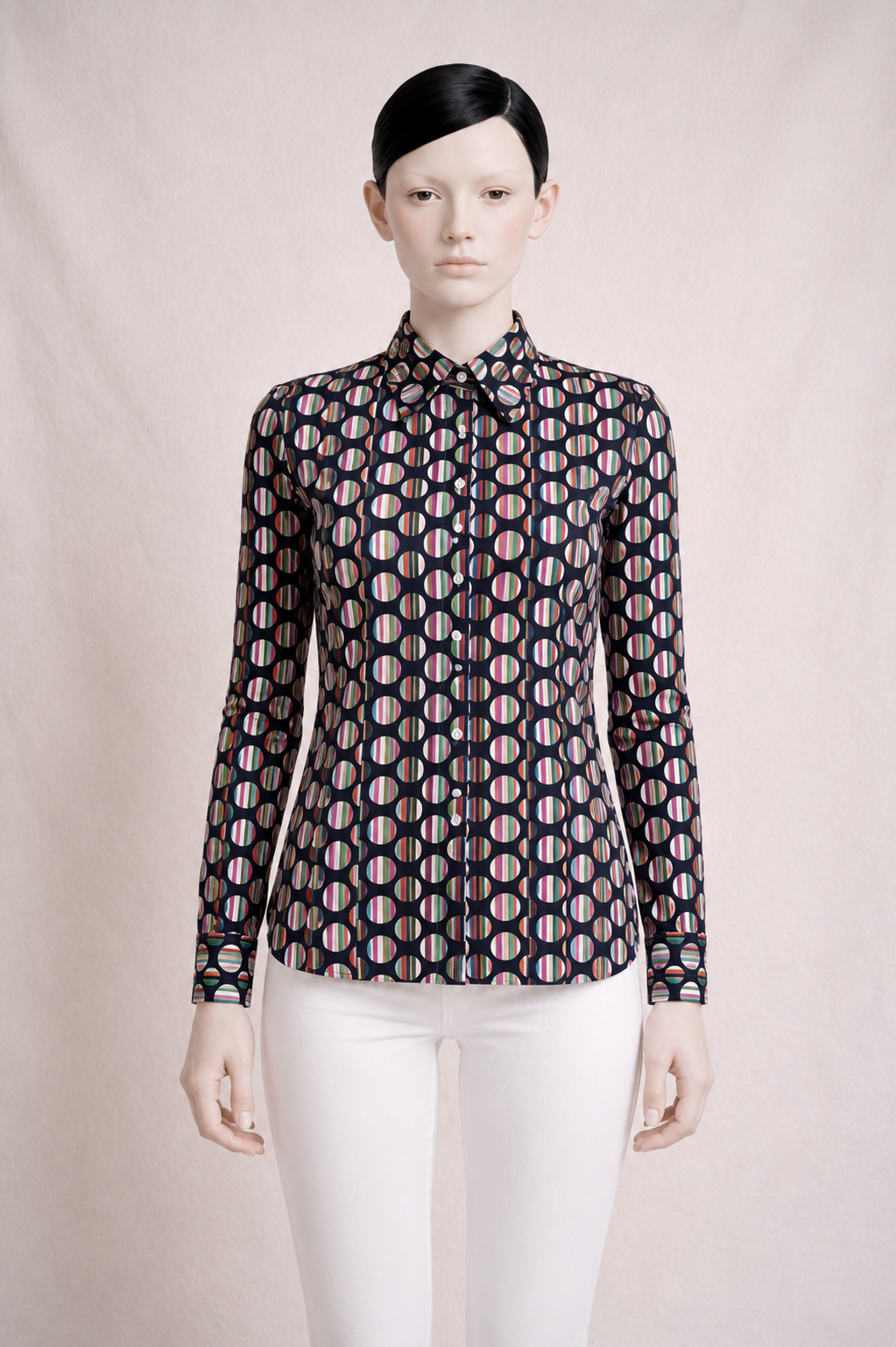 Chemise ajustée  Pierre Cardin Paris vintage authentique