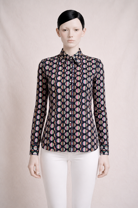 Chemise ajustée  Pierre Cardin Paris vintage authentique