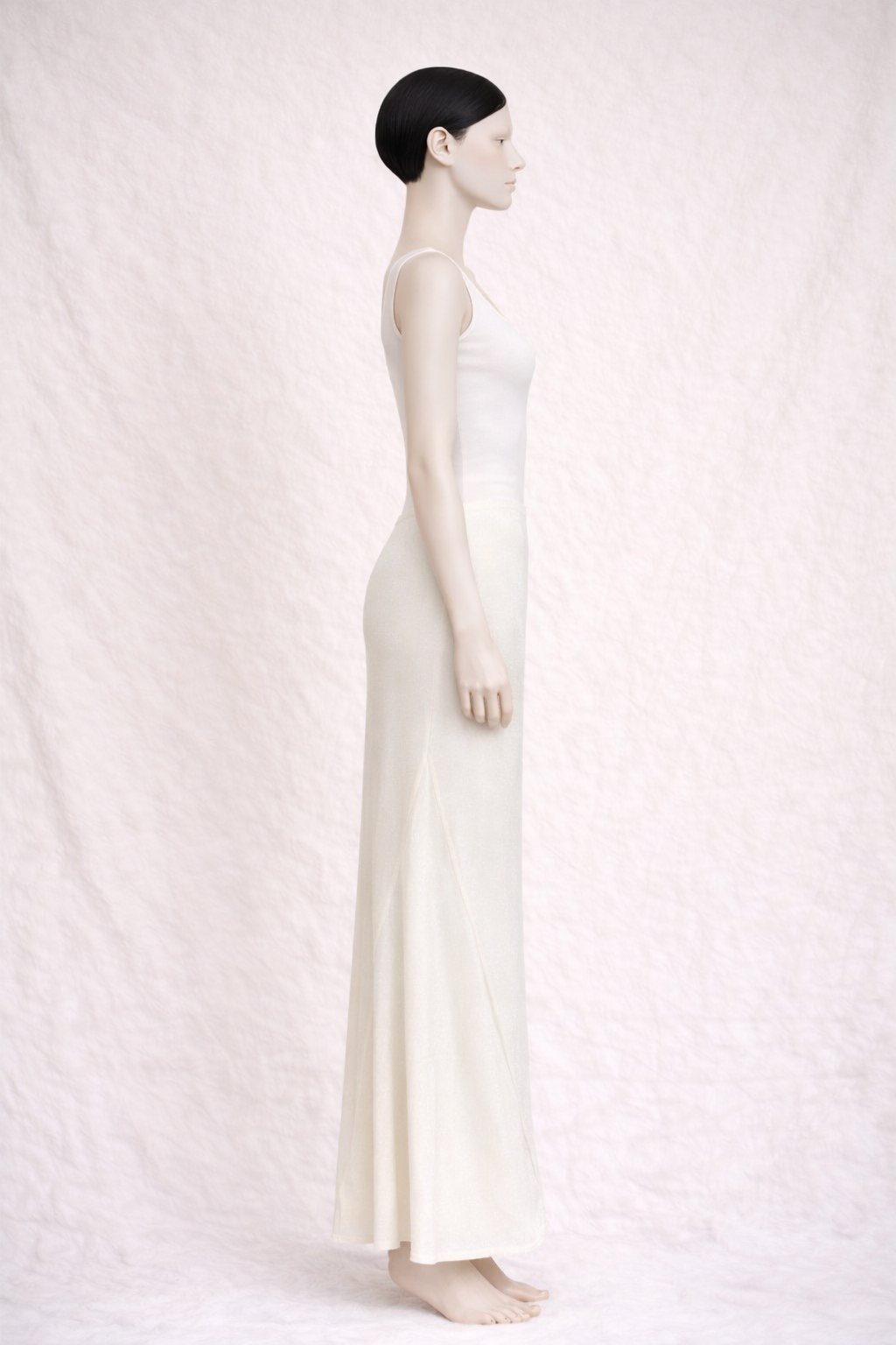 Jupe longue cream Balmain Paris