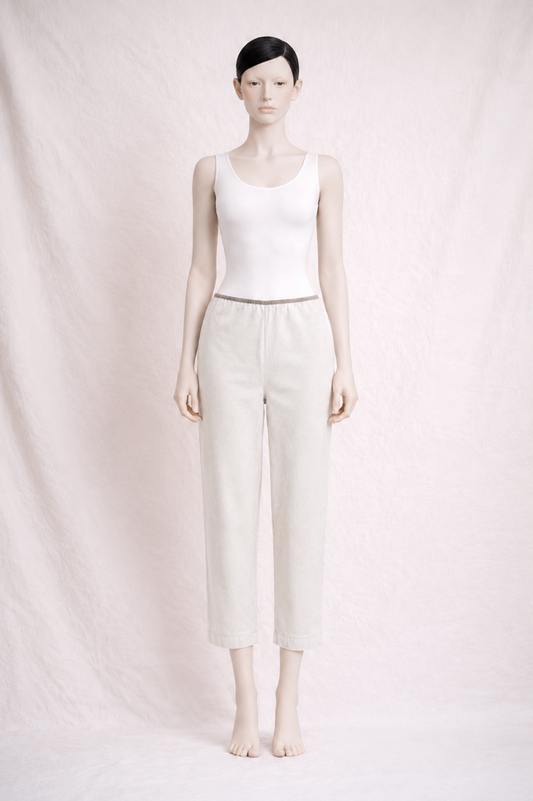 Pantalon court Paule Ka en lin