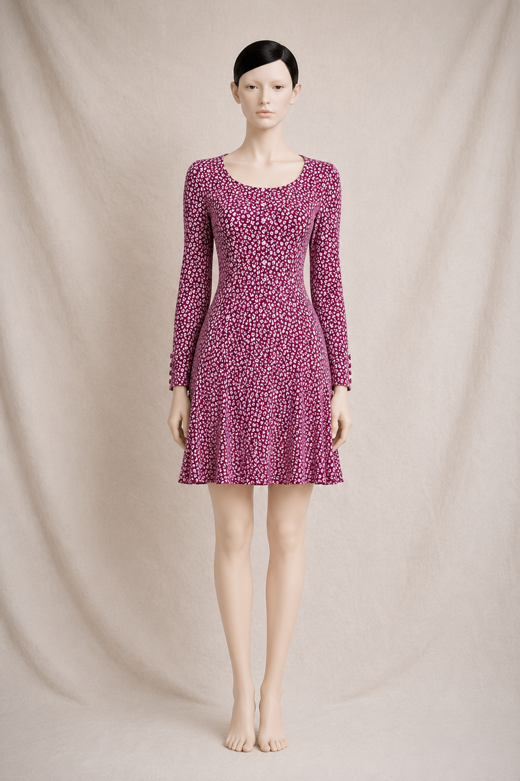 Mini dress Jean Cacharel Paris in vintage cotton