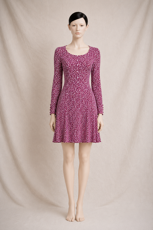 Mini dress Jean Cacharel Paris in vintage cotton