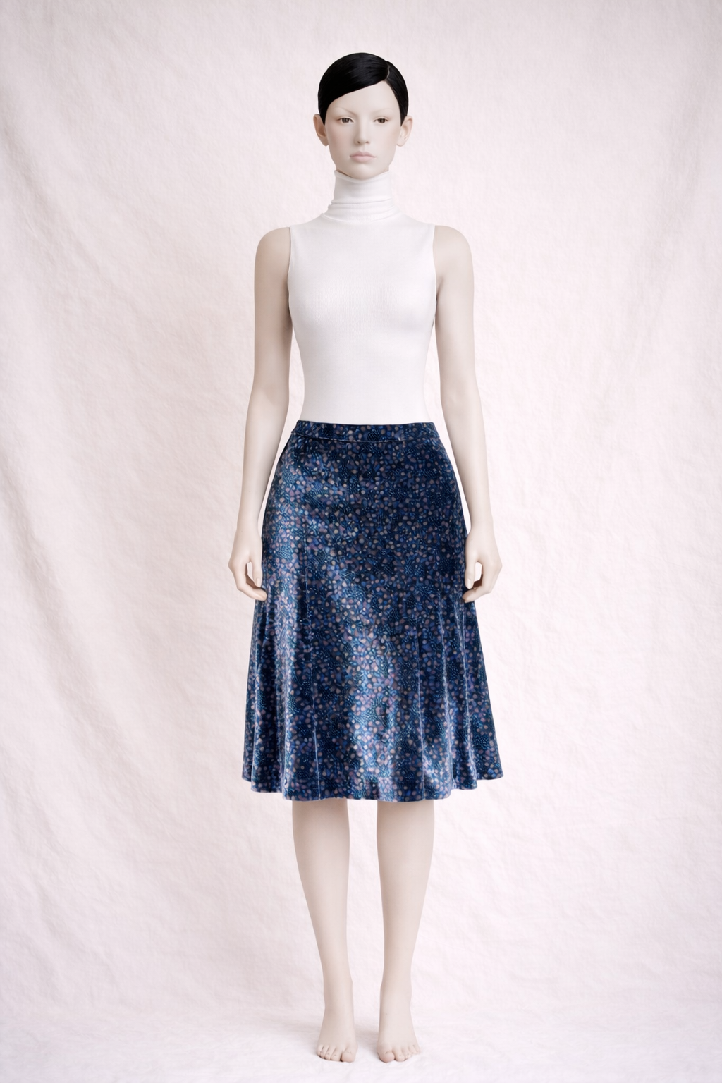 Jupe en velours de soie Marc Jacobs vintage