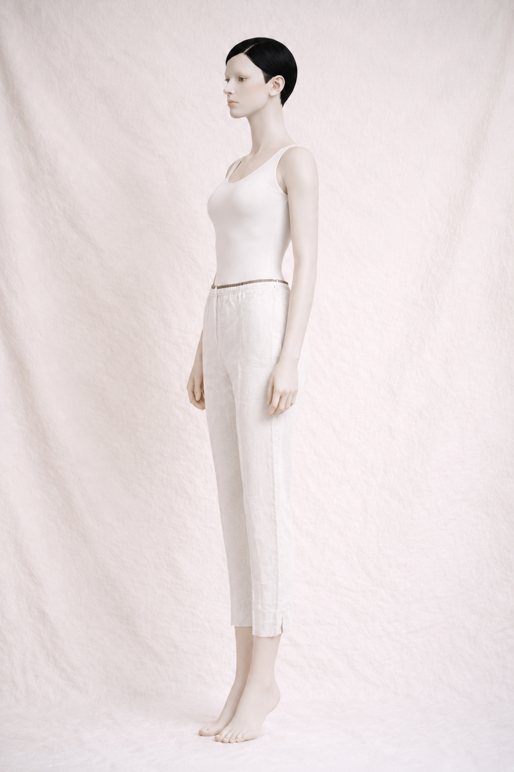 Pantalon court Paule Ka en lin