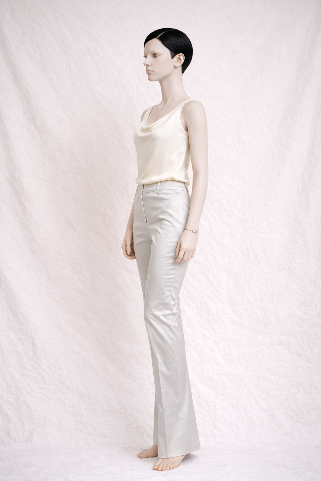 Gucci pantalon en coton stretch authentique