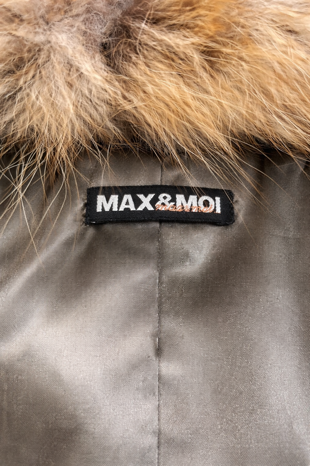 Trench Max & Moi en teinte kaki taupe