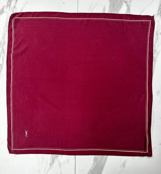 Silk scarf Yves Saint Laurent