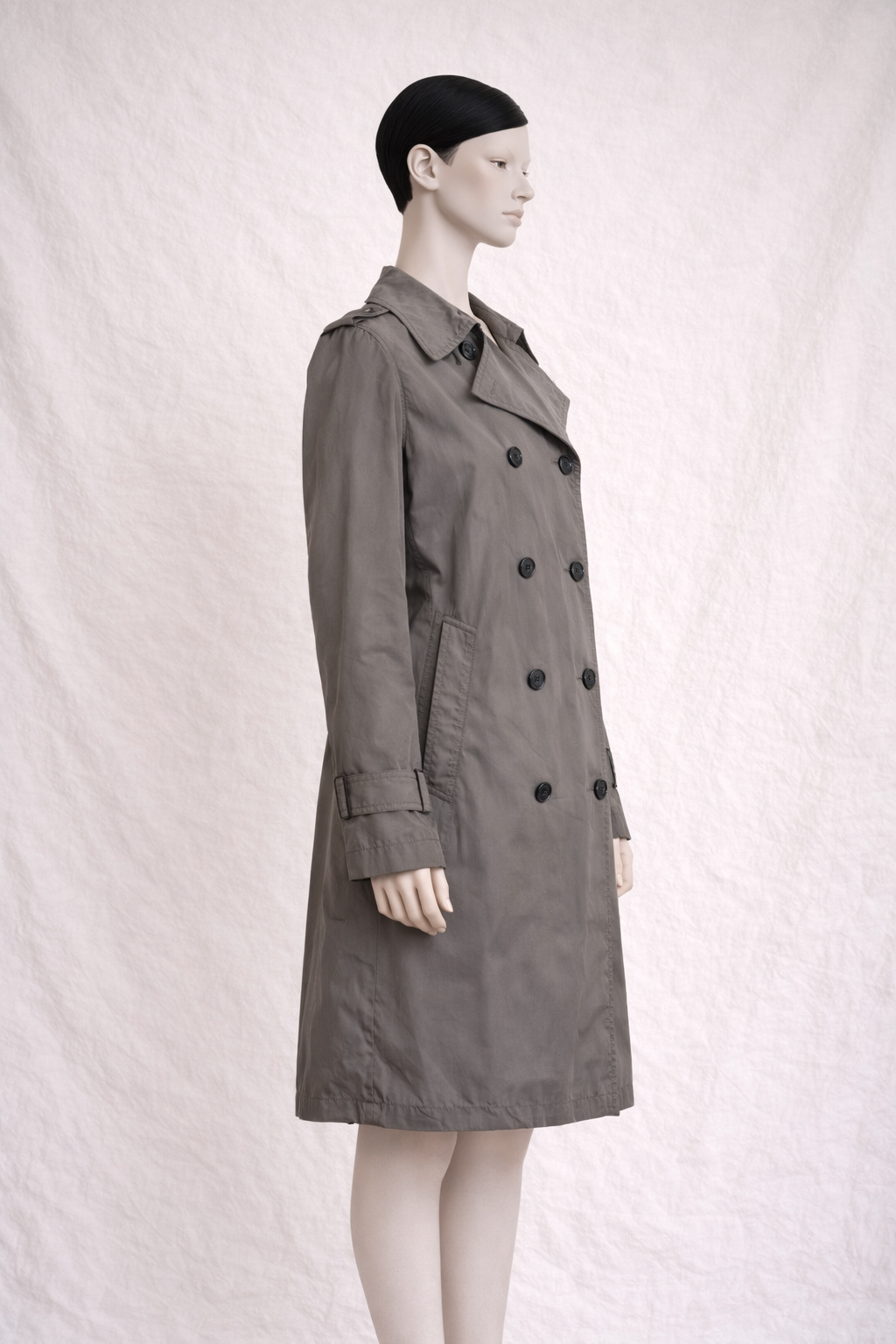 Trench Max & Moi en teinte kaki taupe