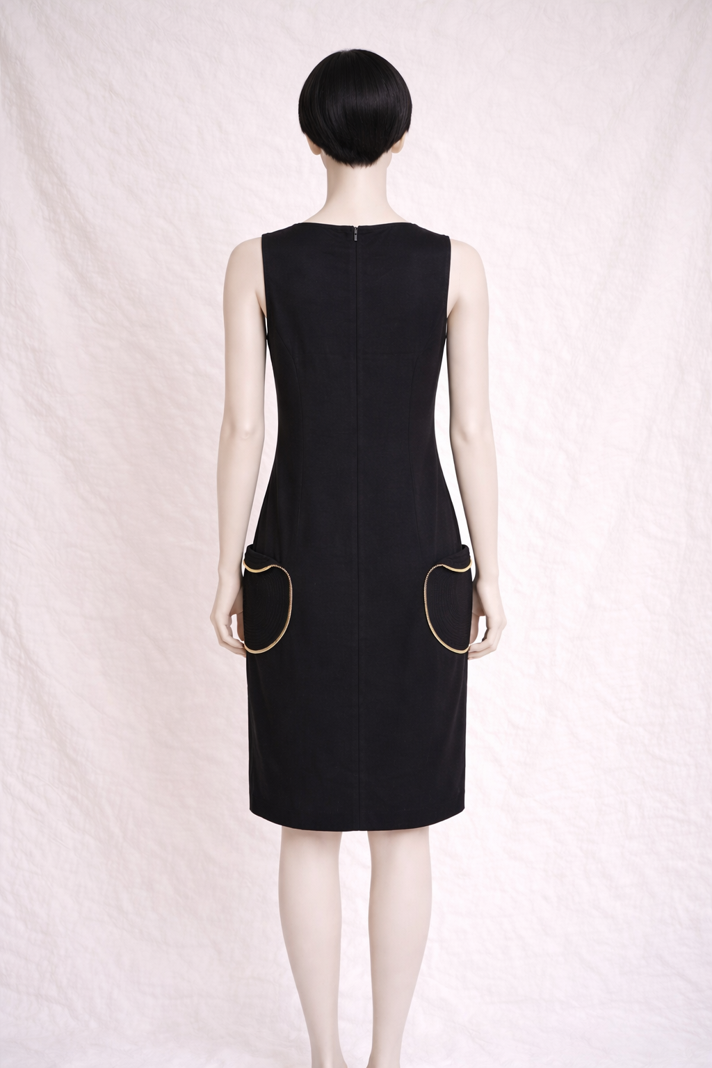 Robe noir avec zip doré Roberto Cavalli