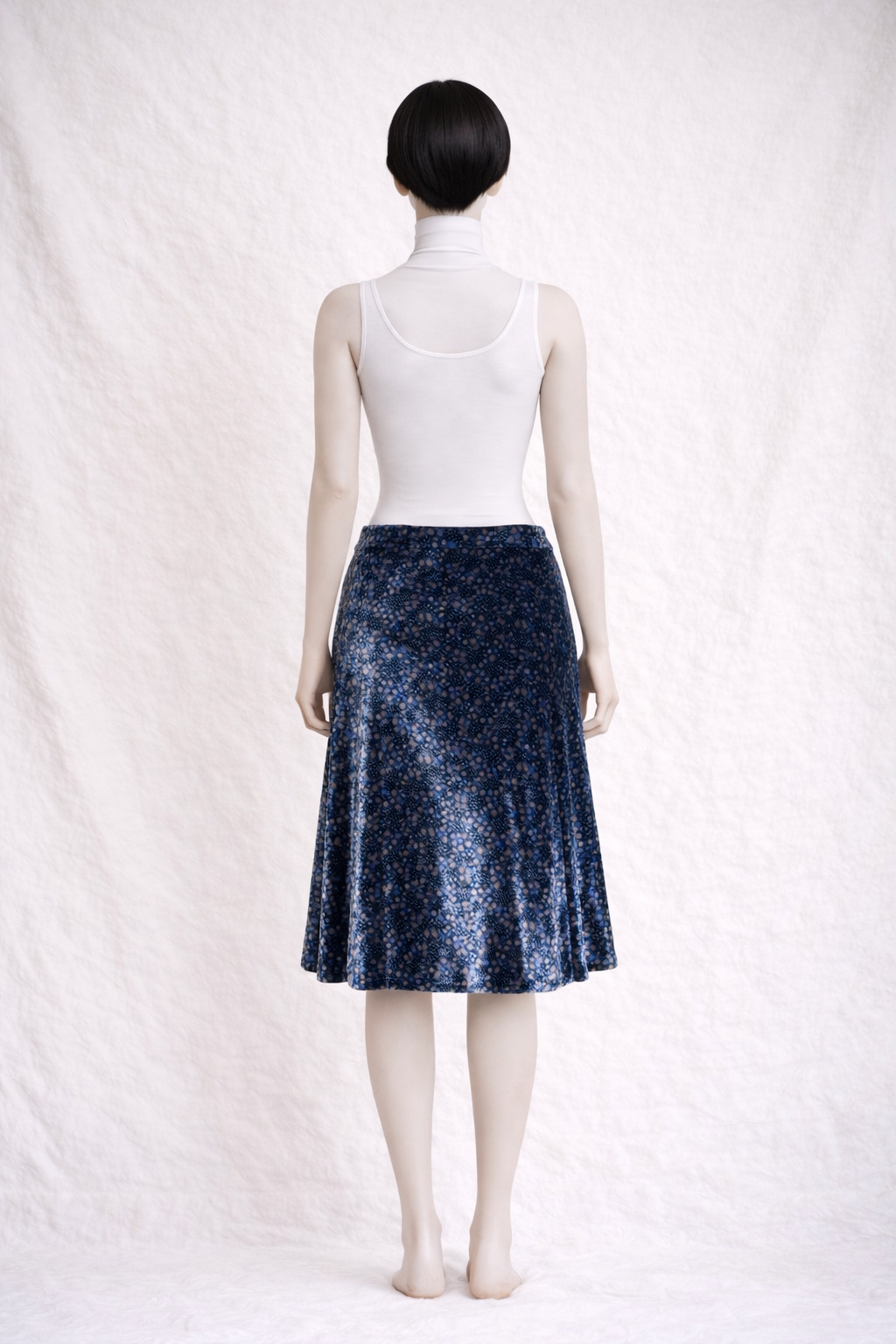 Jupe en velours de soie Marc Jacobs vintage