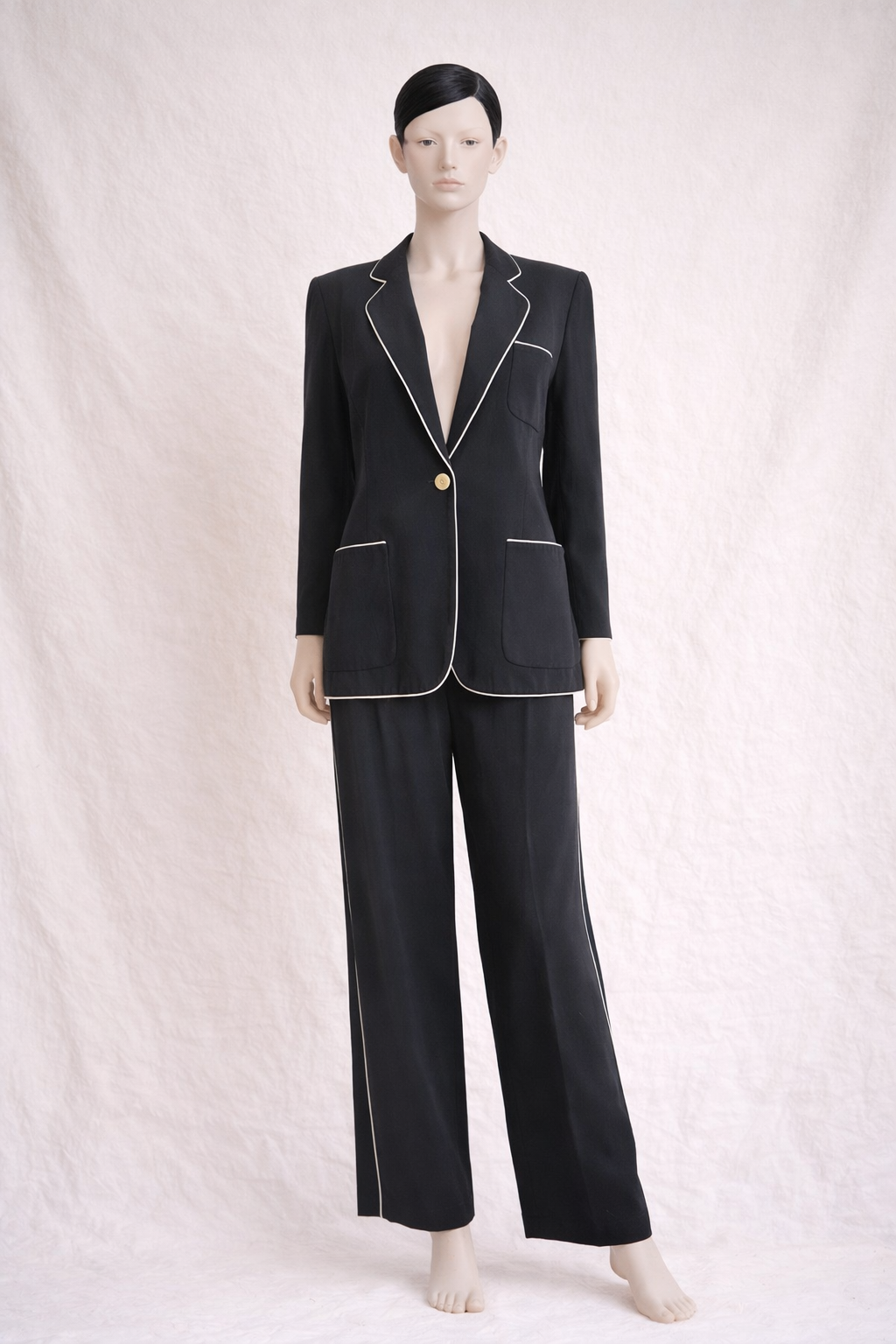 Ensemble tailleur blazer et pantalon Cerruti 1881 vintage