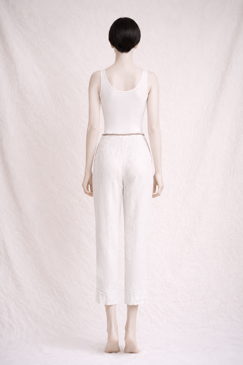 Pantalon court Paule Ka en lin