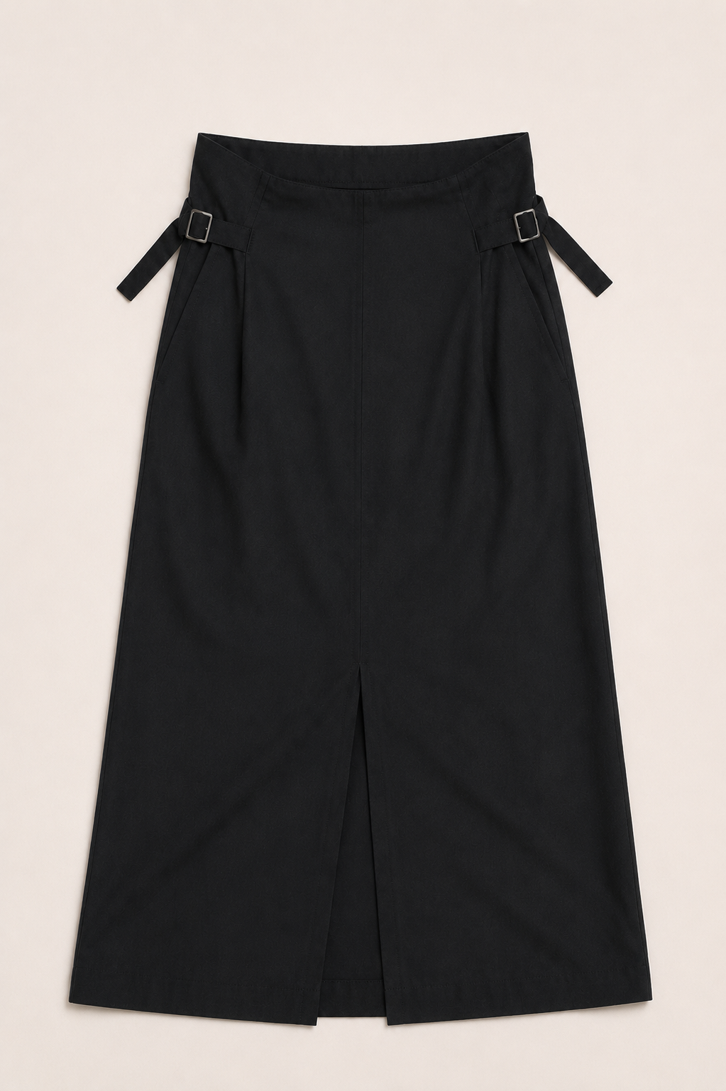 Yohji Yamamoto Y’s - Jupe longue en laine noire
