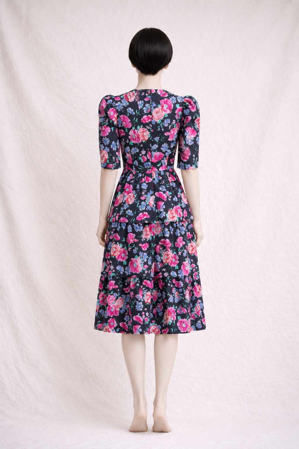 Robe d'été romantique Laura Ashley vintage