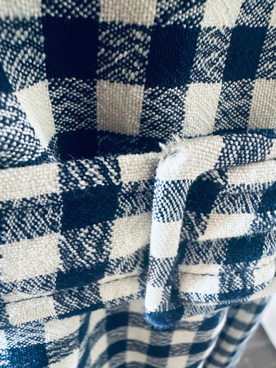 Robe en laine Guy Laroche  à carreaux vichy vintage