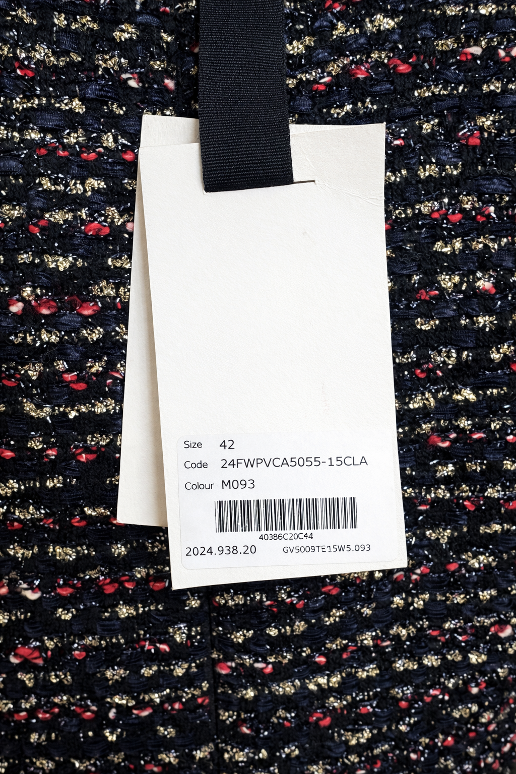Robe en tweed Giambattista Valli neuve